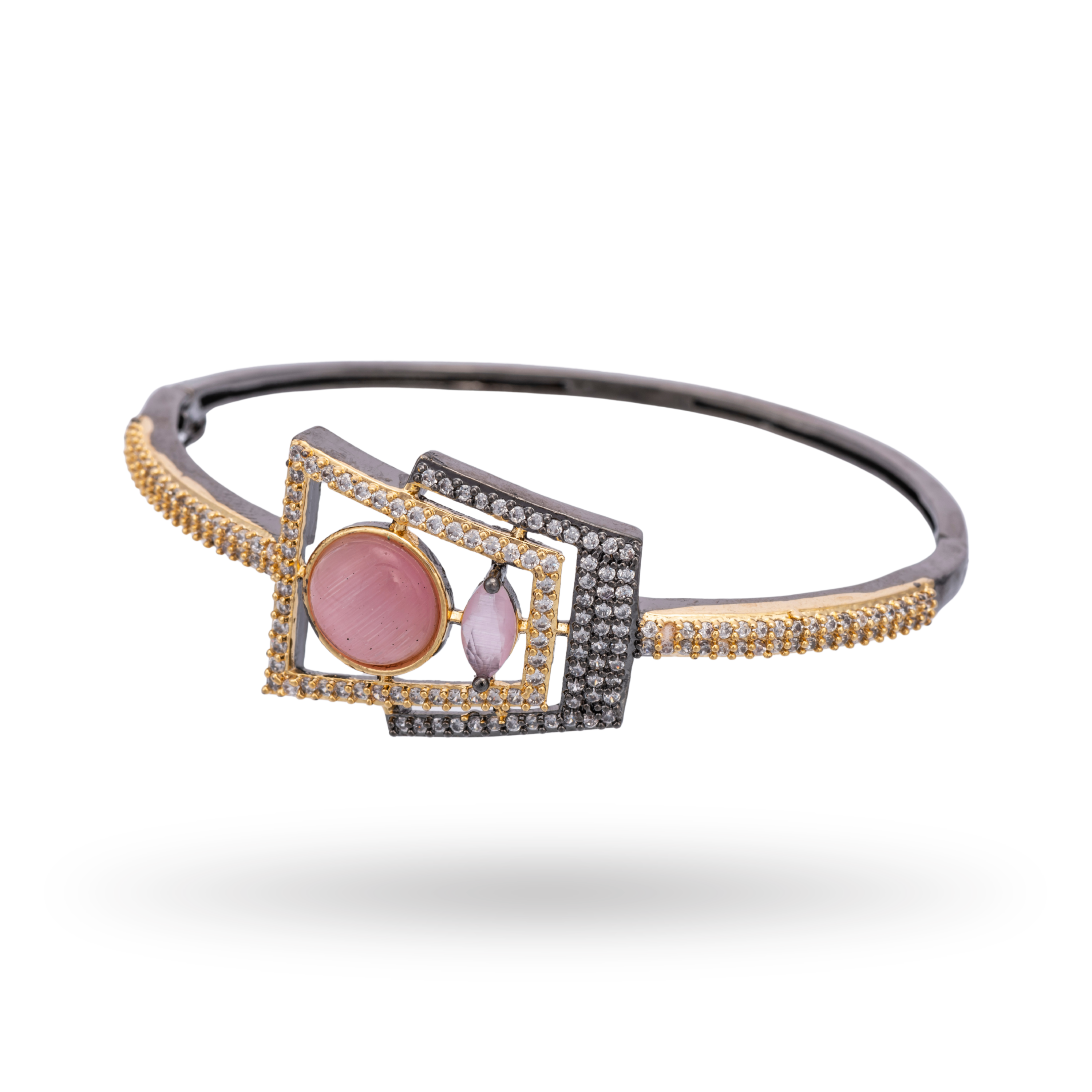 Luxe Cabochon | Signature CZ Crystal Bracelet
