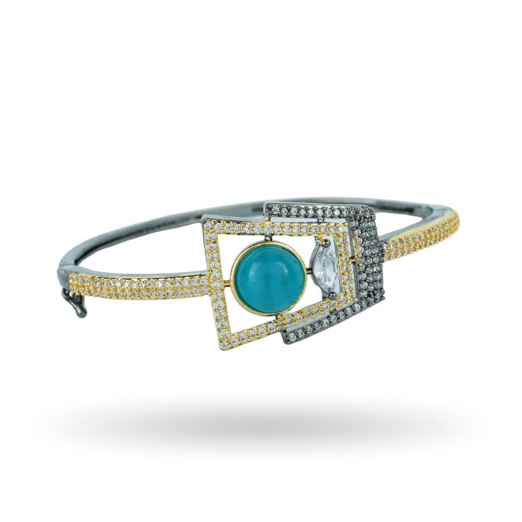 Luxe Cabochon | Signature CZ Crystal Bracelet