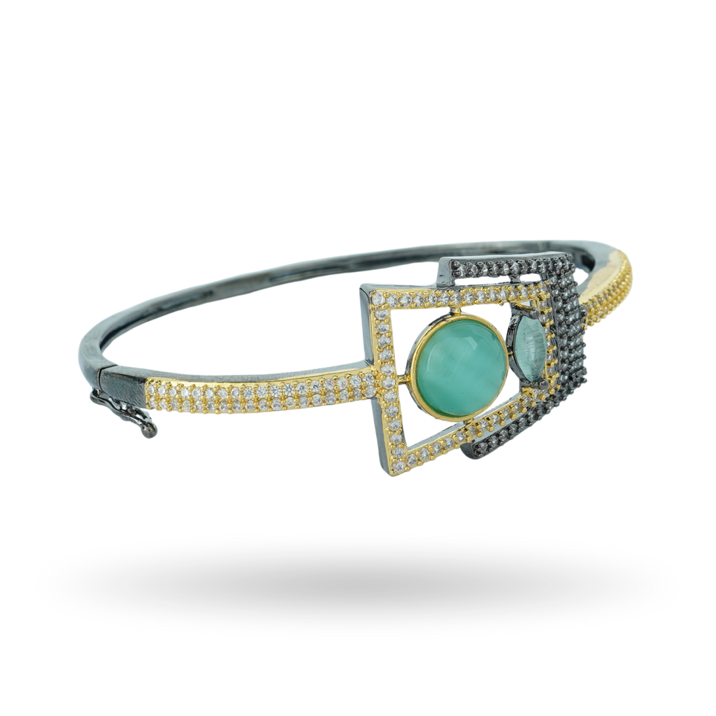 Luxe Cabochon | Signature CZ Crystal Bracelet