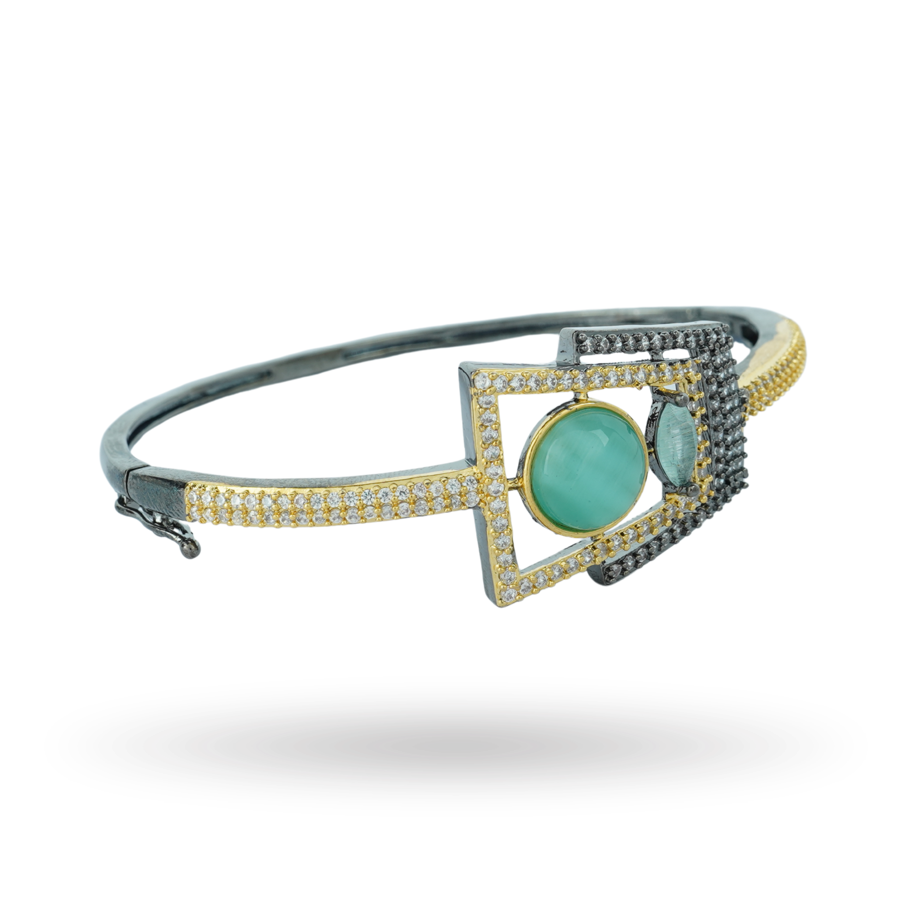 Luxe Cabochon | Signature CZ Crystal Bracelet