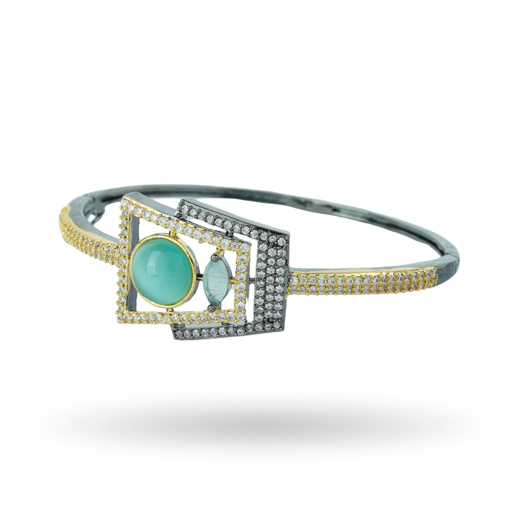 Luxe Cabochon | Signature CZ Crystal Bracelet