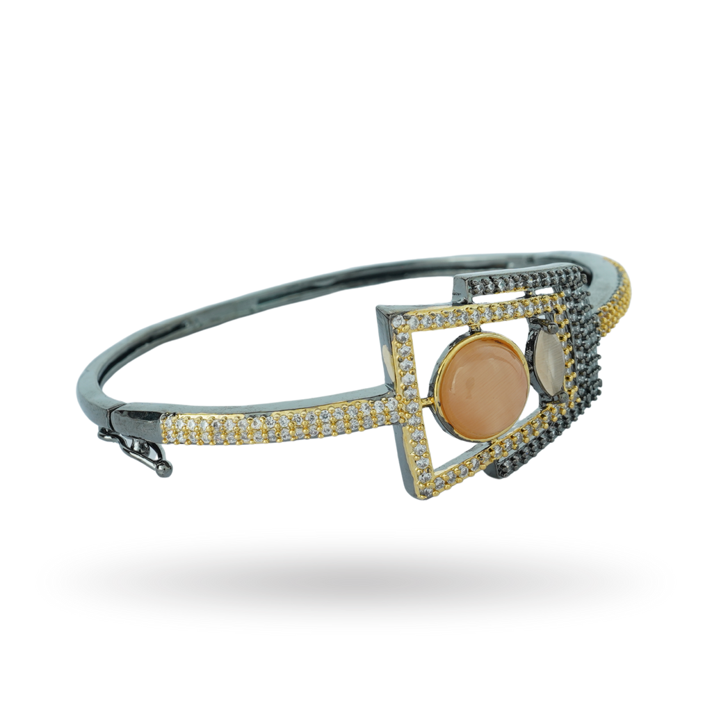 Luxe Cabochon | Signature CZ Crystal Bracelet