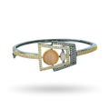 Luxe Cabochon | Orange | Signature CZ Crystal Bracelet