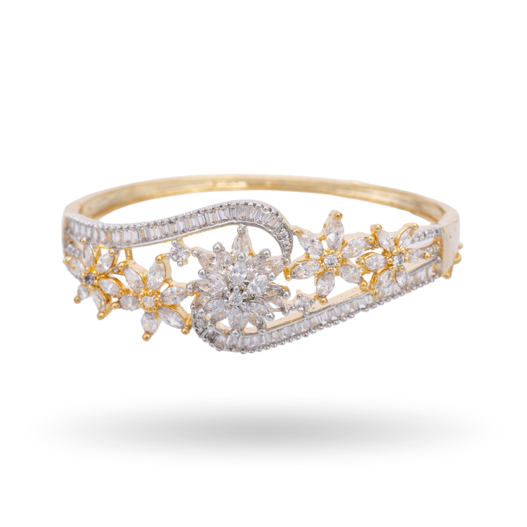 The Crown | Dorado | Premium CZ Crystal Bracelet