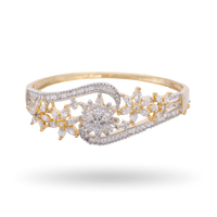 The Crown | Dorado | Premium CZ Crystal Bracelet