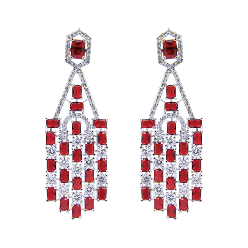 Carmesi | Luxury CZ Crystal Earring