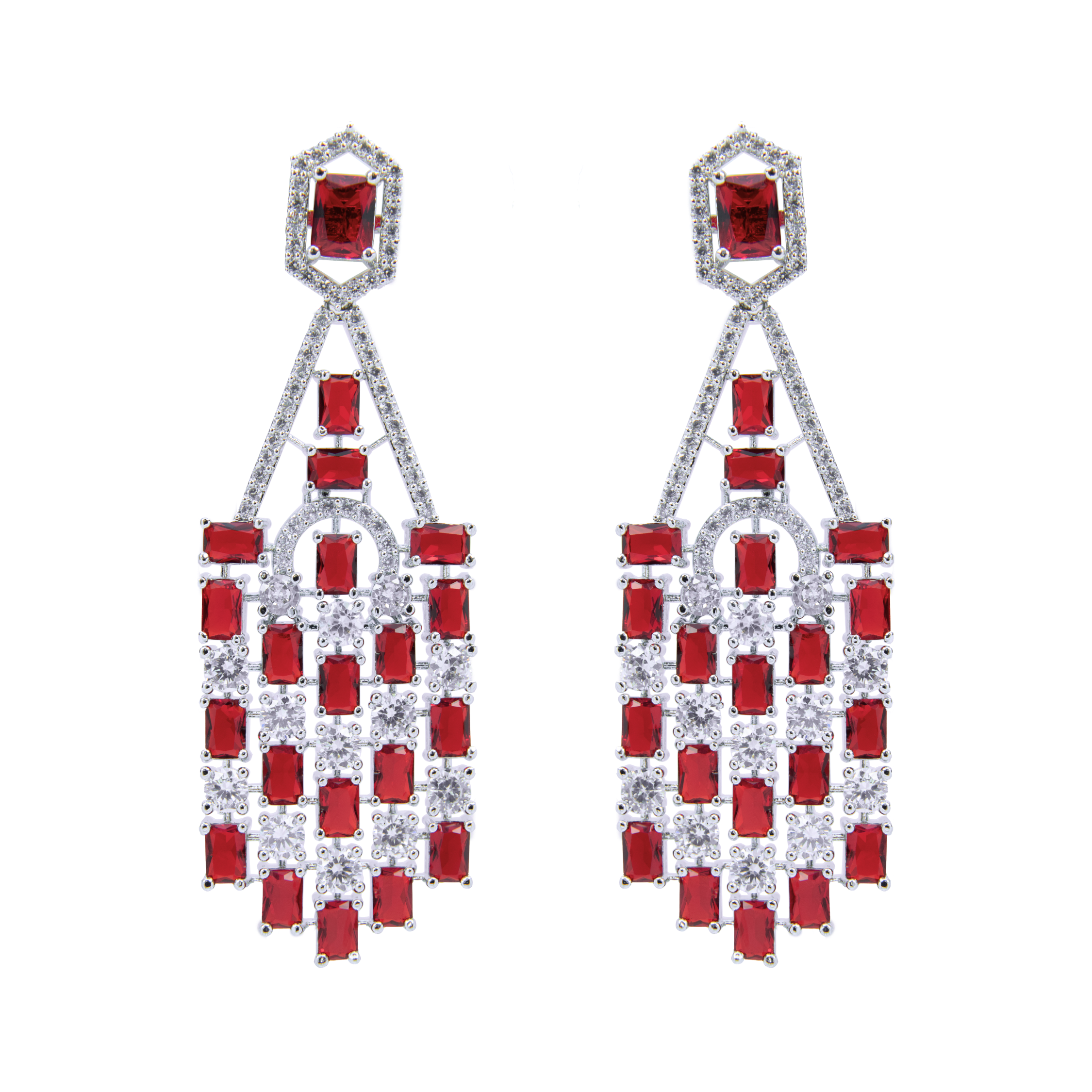 Carmesi | Luxury CZ Crystal Earring