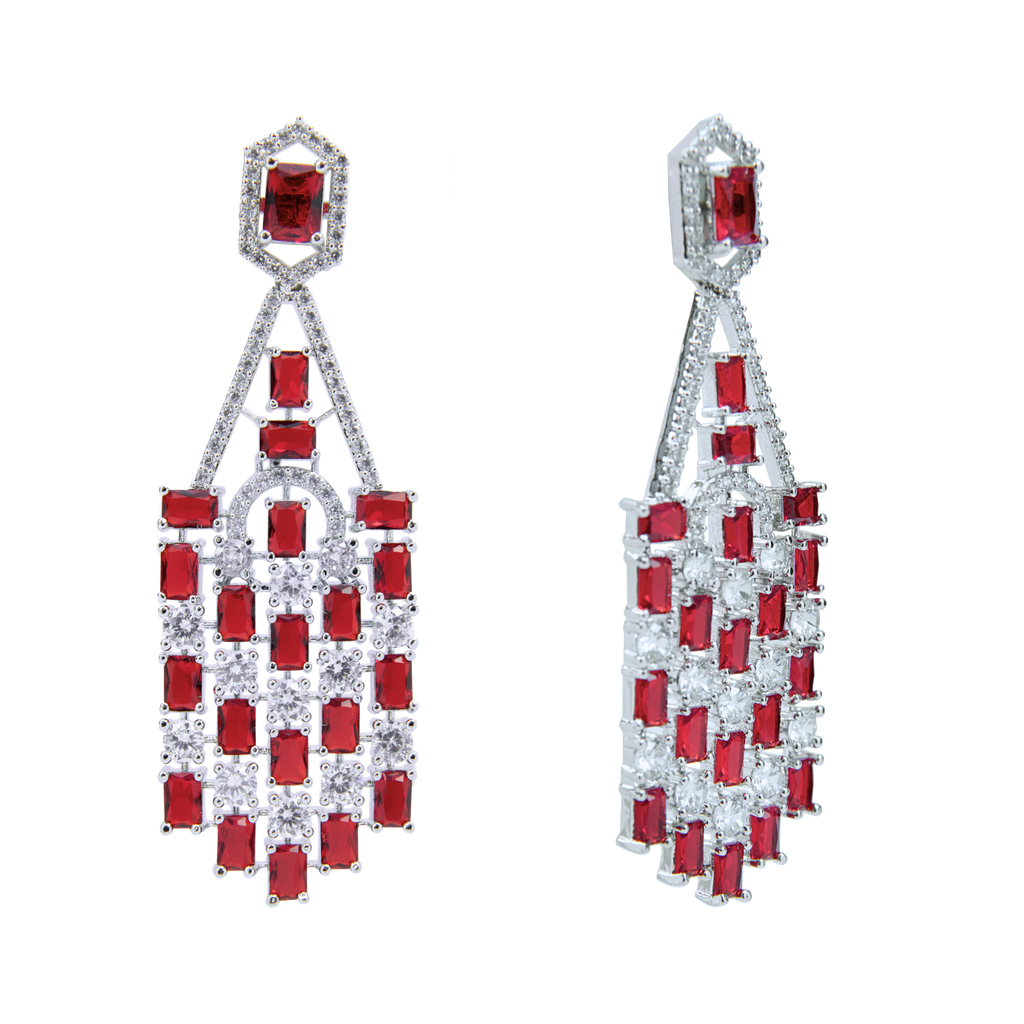 Carmesi | Luxury CZ Crystal Earring