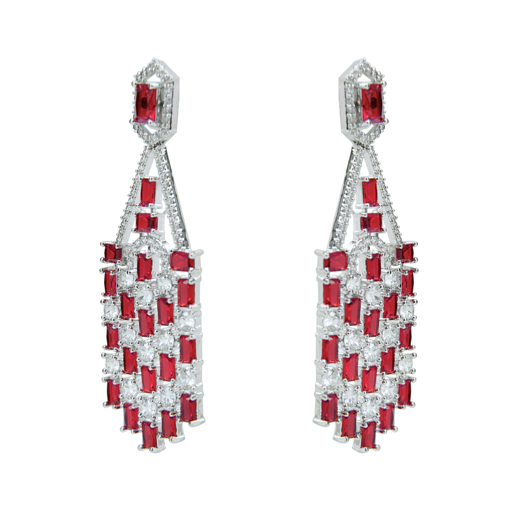 Carmesi | Luxury CZ Crystal Earring