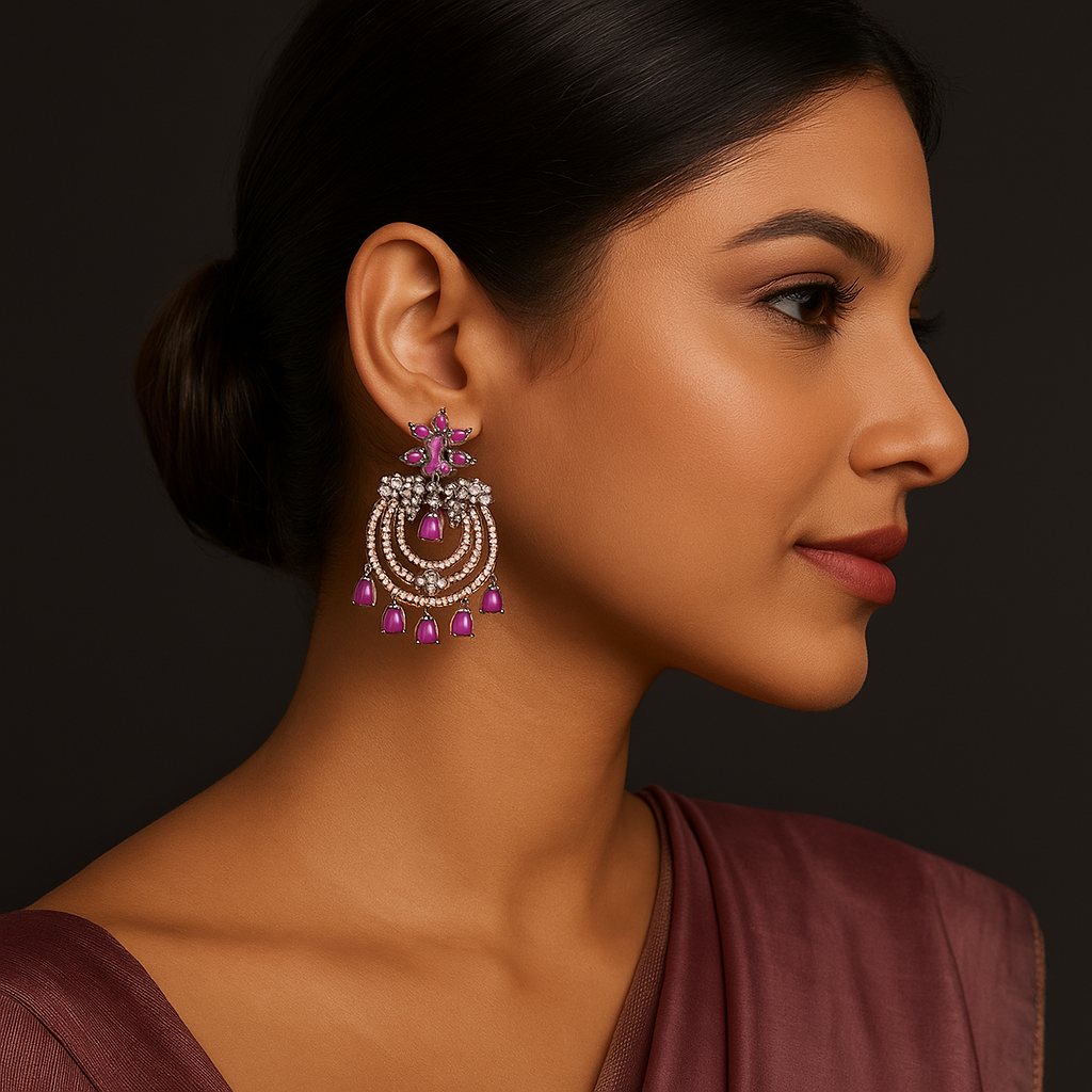 Drips of Diamond | Luxury CZ Crystal Earring