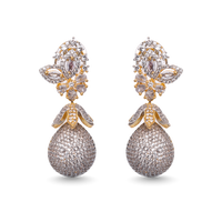Chic Cascade | Doarado | Luxury CZ Crystal Earring