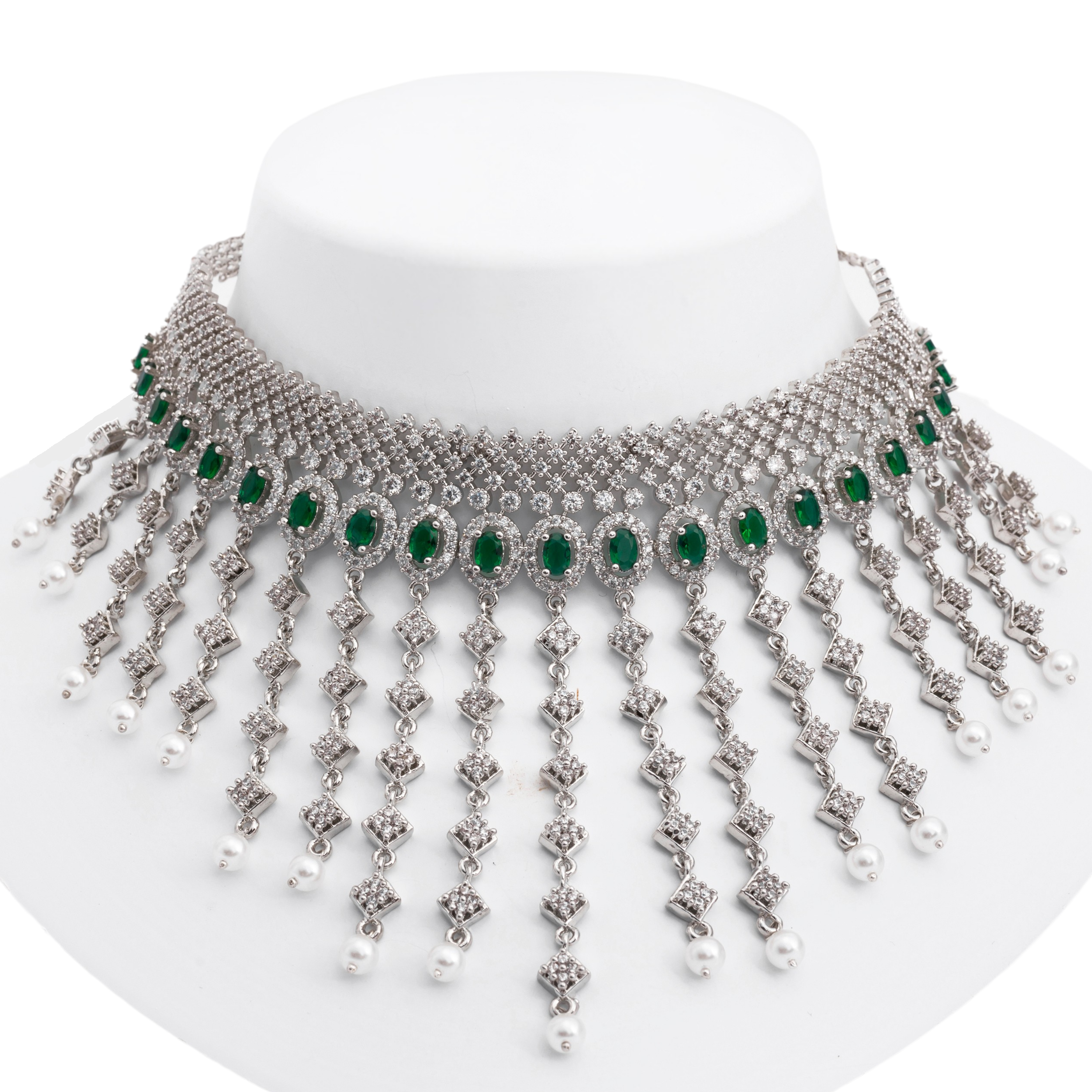 Colossal | Luxury CZ Crystal Necklace Set