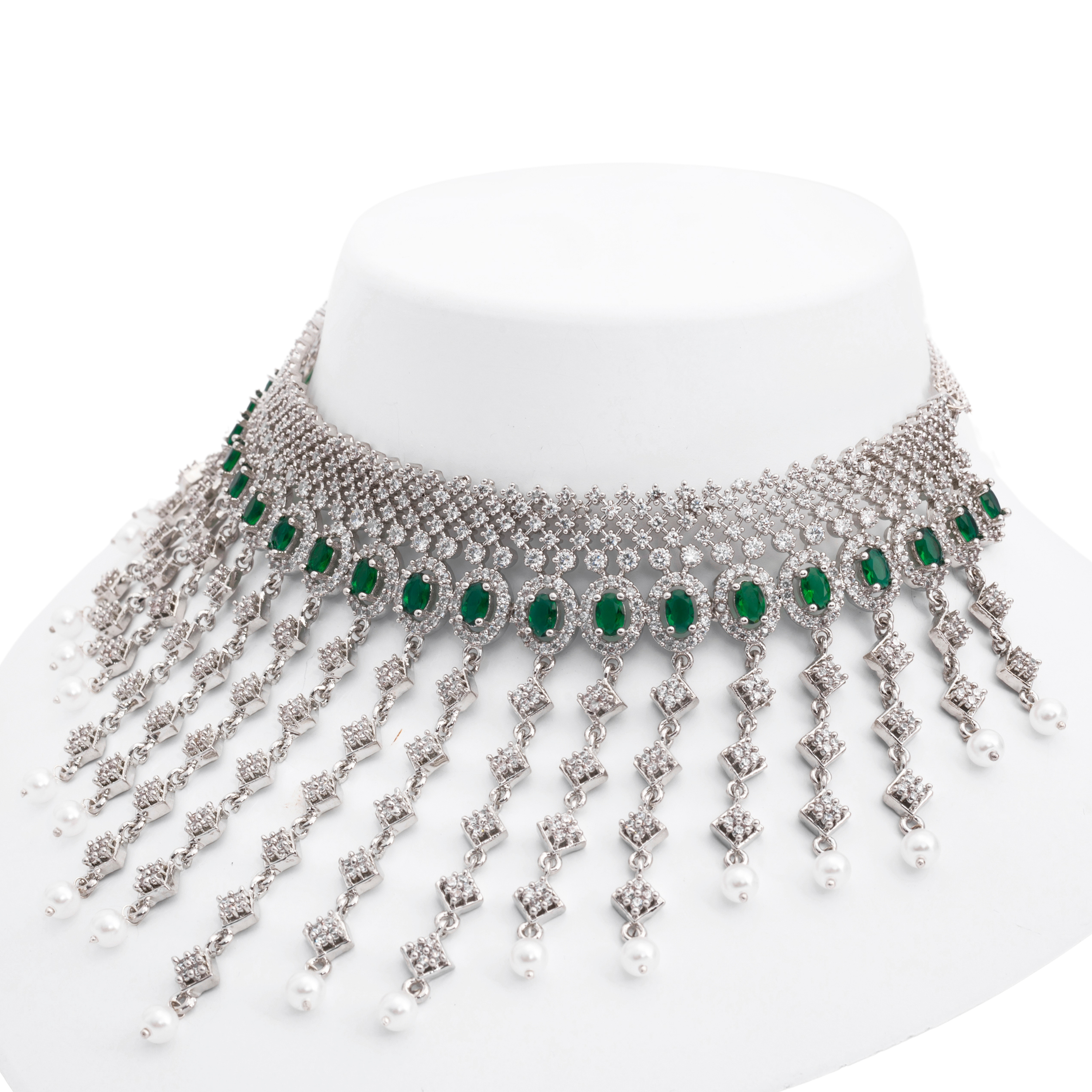 Colossal | Luxury CZ Crystal Necklace Set