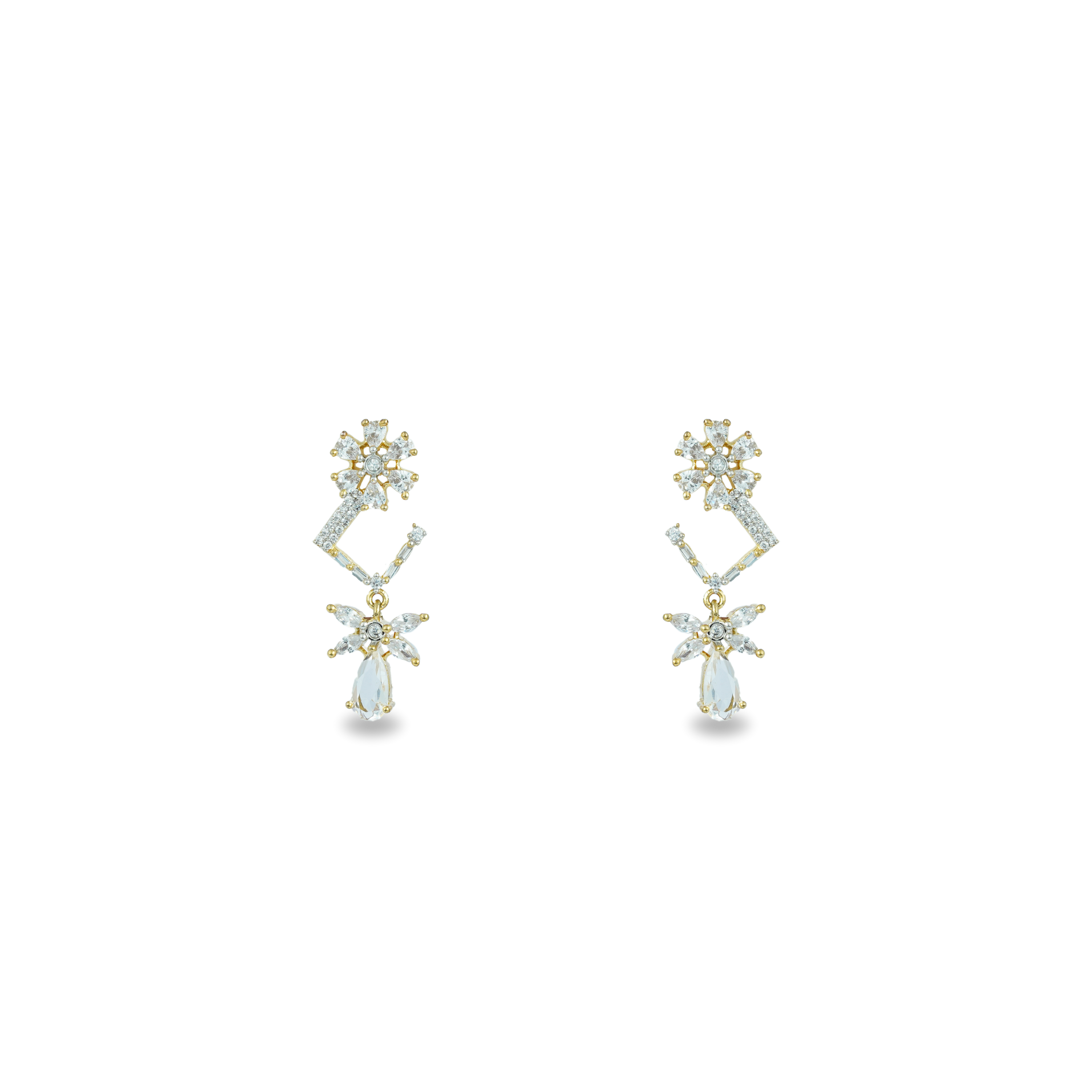 Crystal Clarity Carat | Premium CZ Crystal Earring
