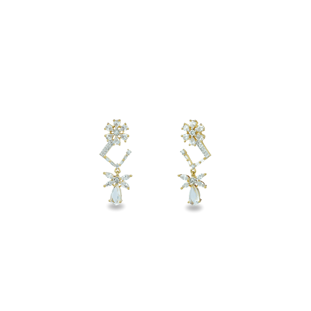 Crystal Clarity Carat | Premium CZ Crystal Earring