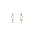 Crystal Clarity Carat | Dorado | Premium CZ Crystal Earring
