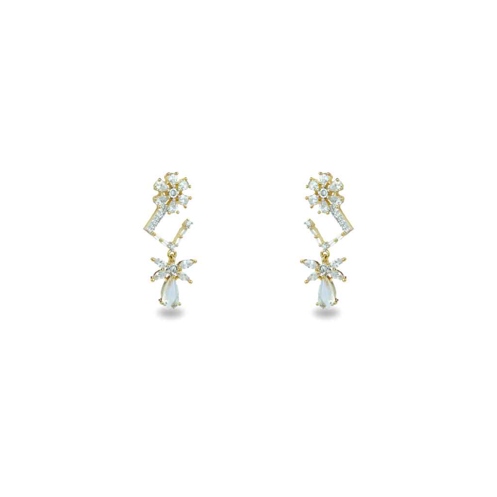 Crystal Clarity Carat | Premium CZ Crystal Earring