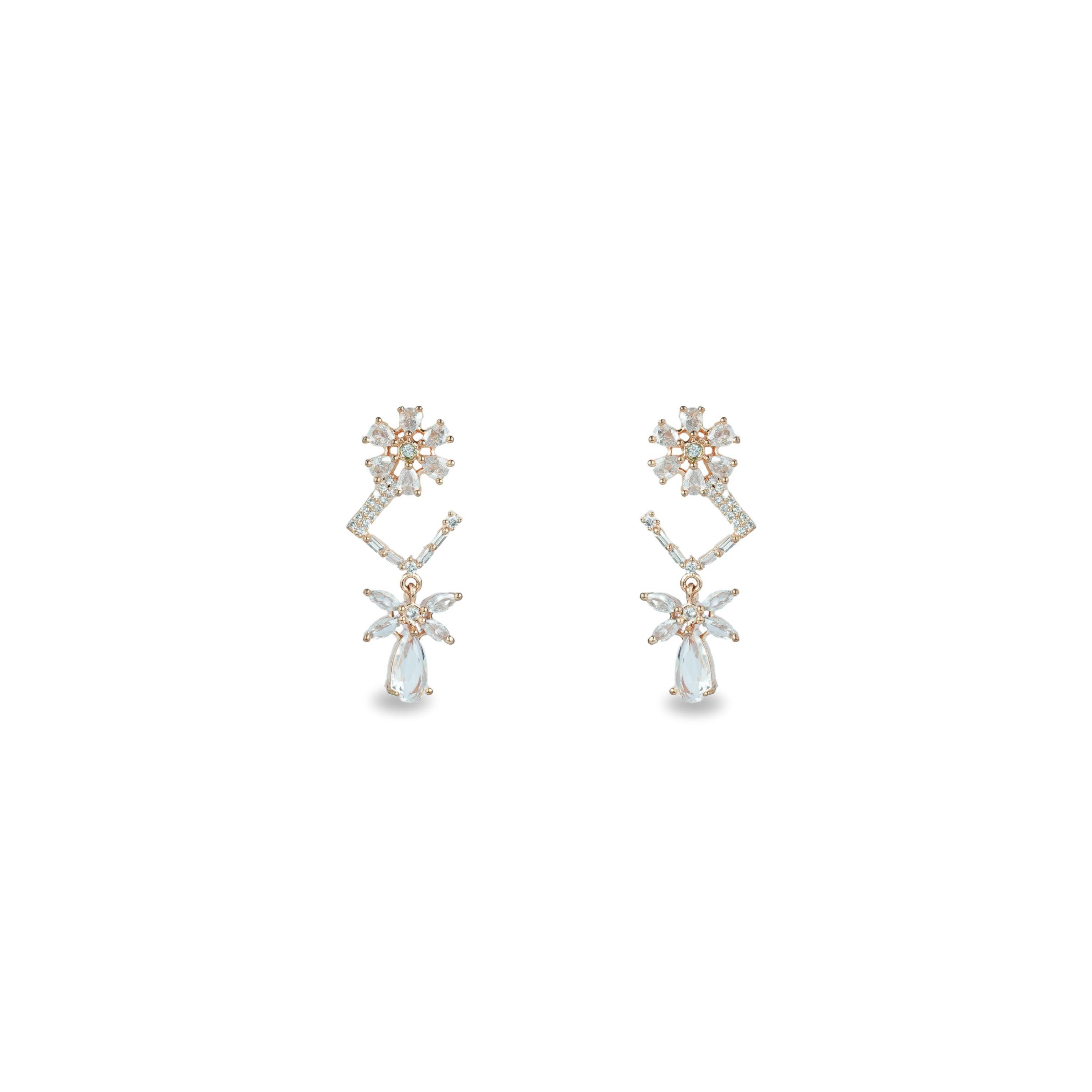 Crystal Clarity Carat | Premium CZ Crystal Earring