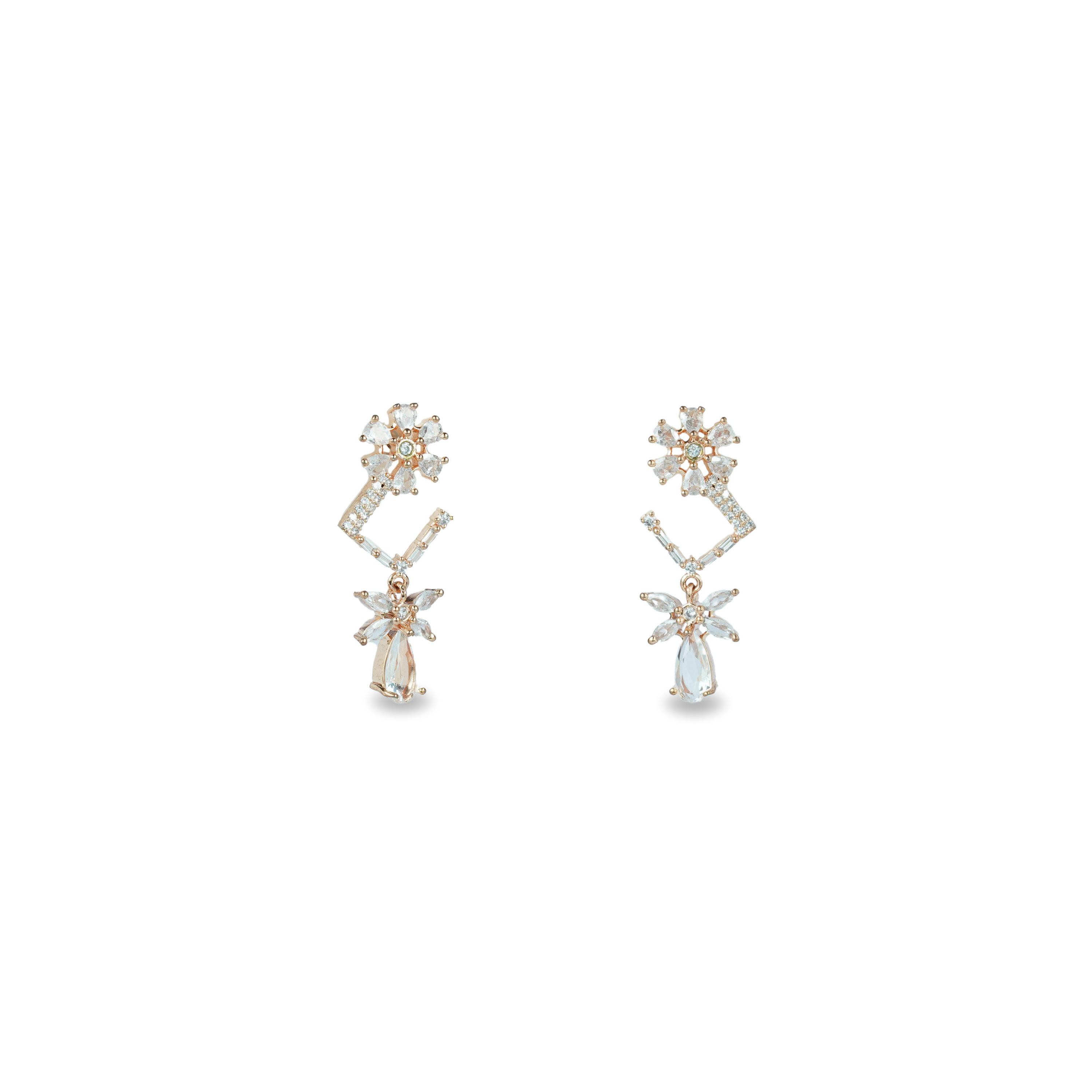 Crystal Clarity Carat | Premium CZ Crystal Earring