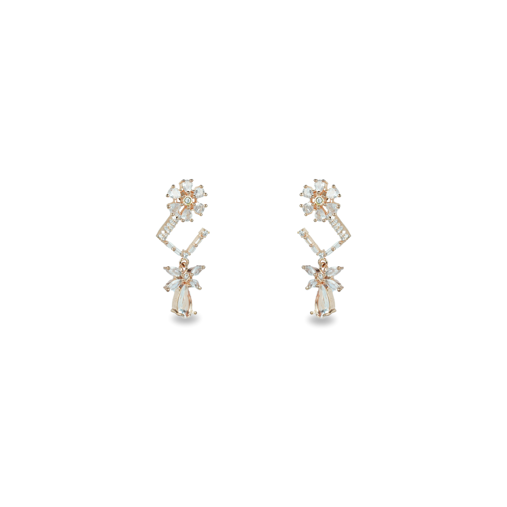 Crystal Clarity Carat | Premium CZ Crystal Earring