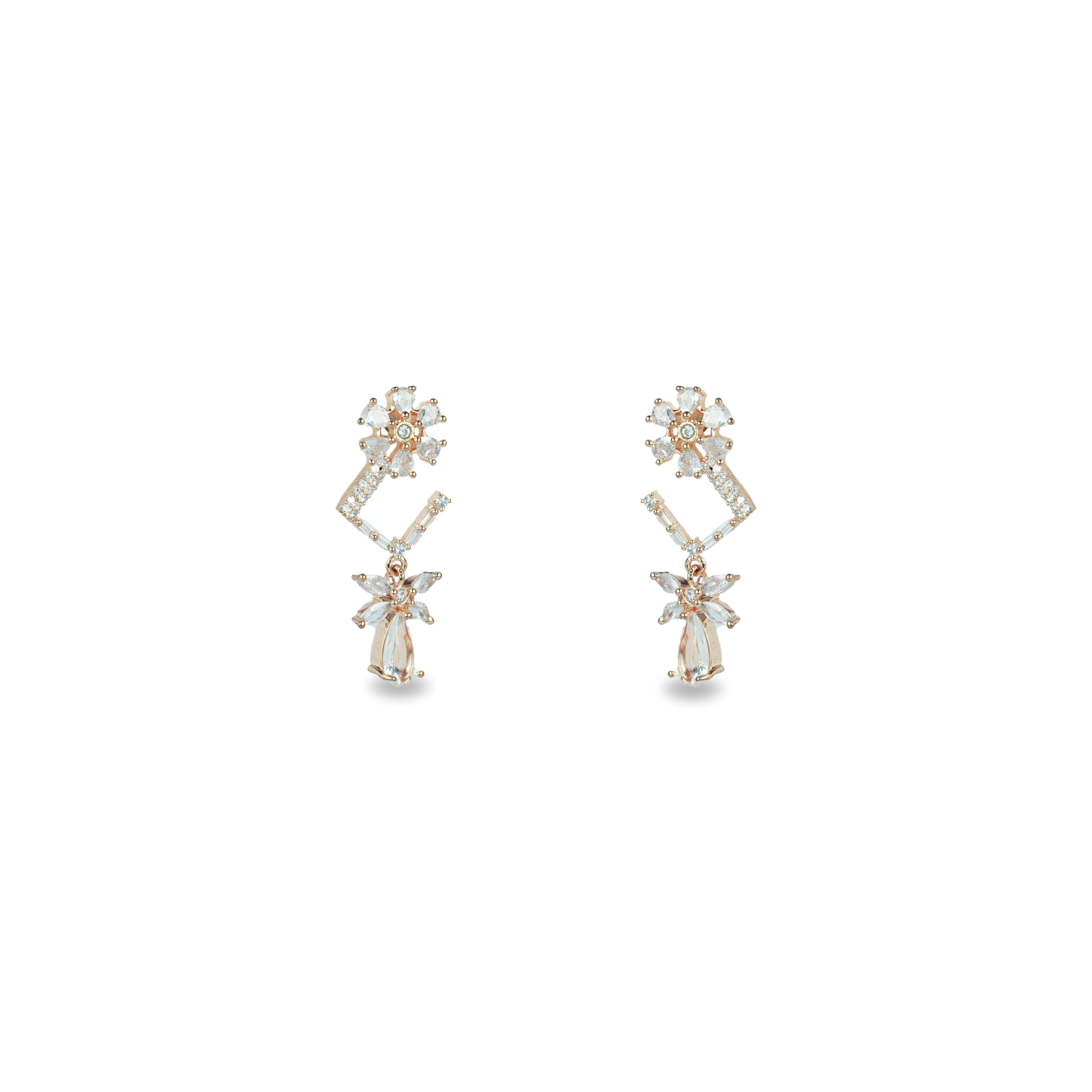 Crystal Clarity Carat | Premium CZ Crystal Earring