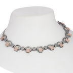 Cubic Swirl | Premium CZ Crystal Necklace Set