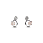 Cubic Swirl | Premium CZ Crystal Necklace Set