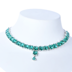 Delicate Gem | Premium CZ Crystal Necklace Set