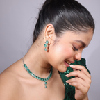 Delicate Gem | Premium CZ Crystal Necklace Set