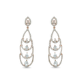 Dream Weavers | Rose Rhapsody | Signature CZ Crystal Earring