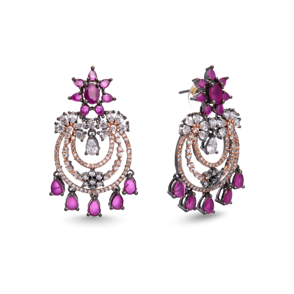 Drips of Diamond | Luxury CZ Crystal Earring