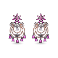 Drips of Diamond | Noire | Luxury CZ Crystal Earring (Copy)