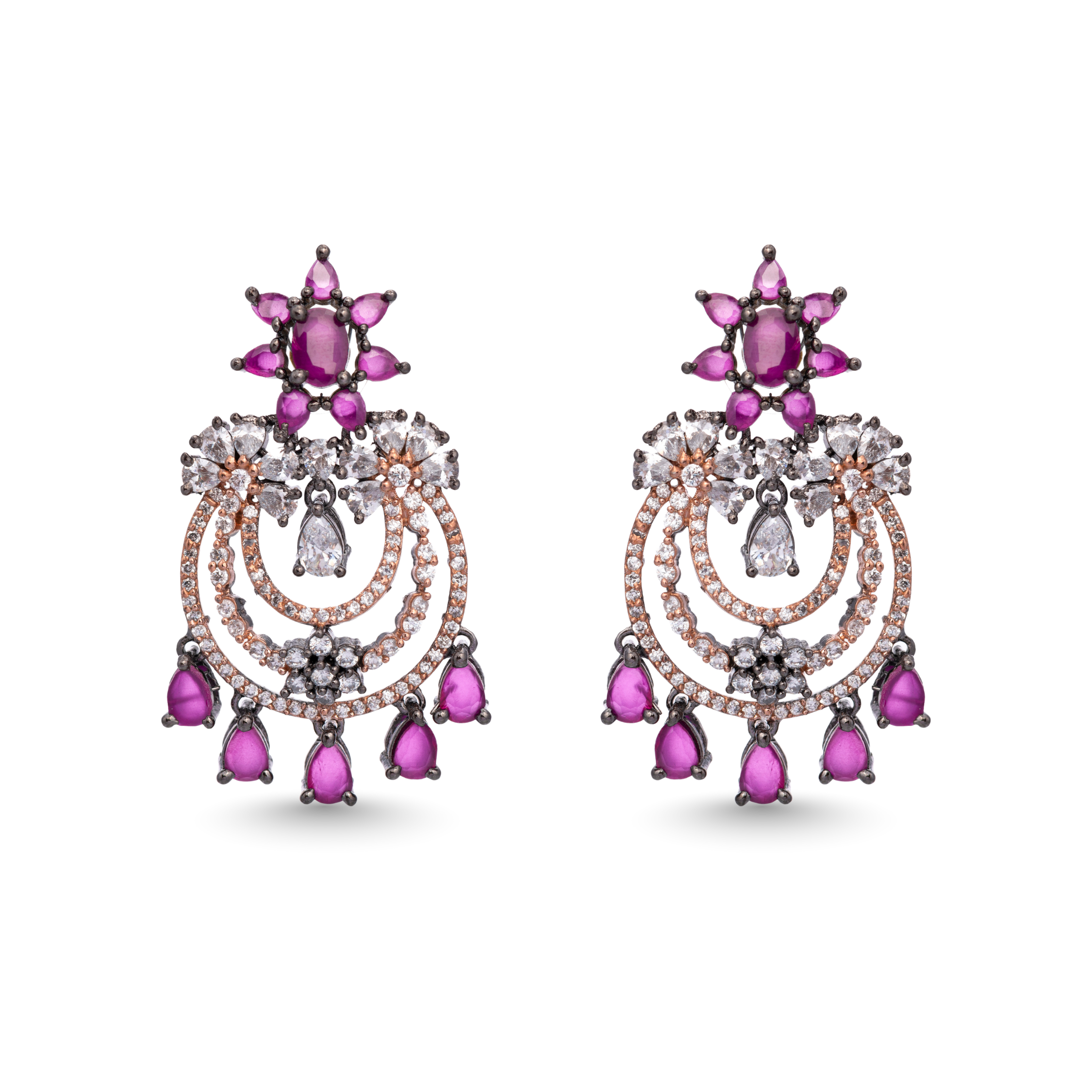 Drips of Diamond | Luxury CZ Crystal Earring