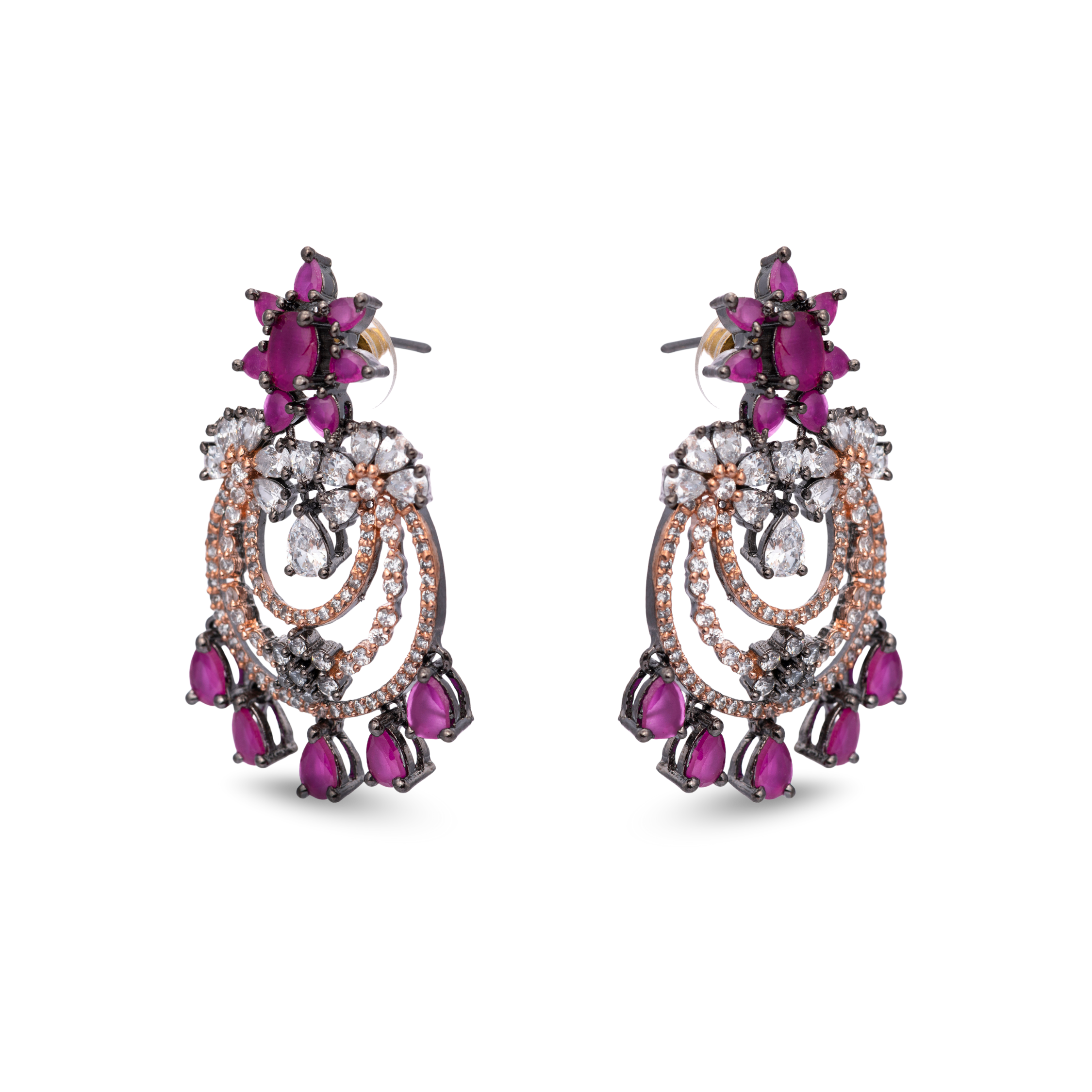 Drips of Diamond | Luxury CZ Crystal Earring
