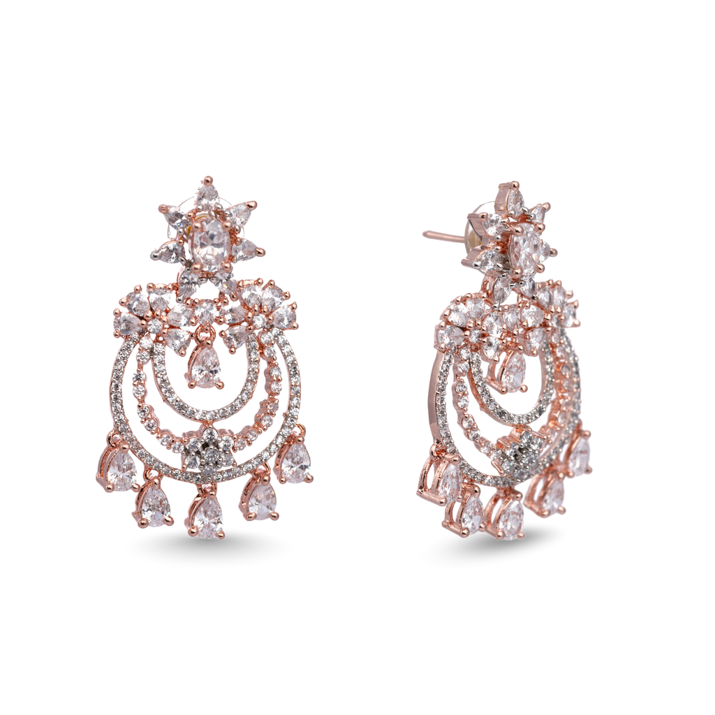 Drips of Diamond | Luxury CZ Crystal Earring