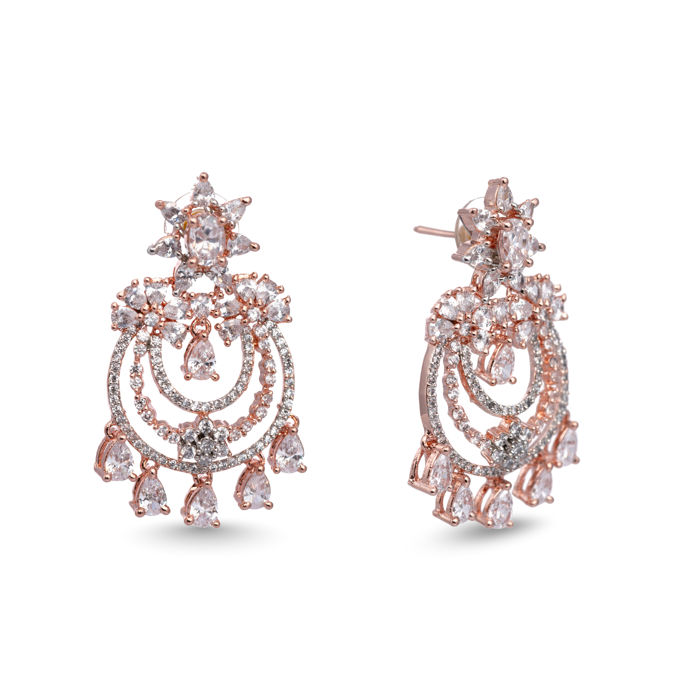 Drips of Diamond | Luxury CZ Crystal Earring