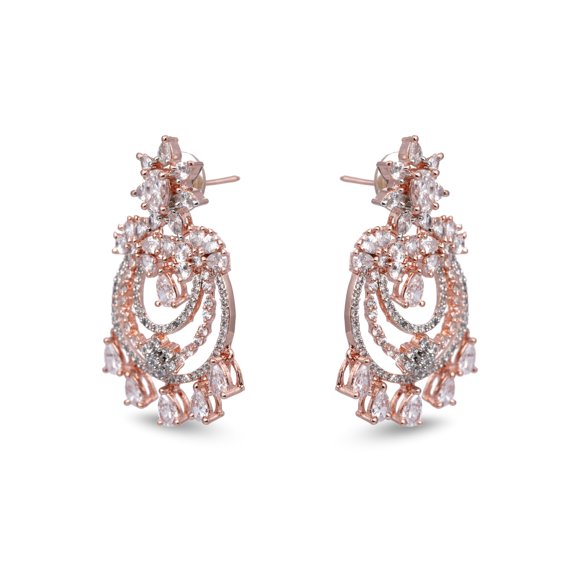 Drips of Diamond | Luxury CZ Crystal Earring