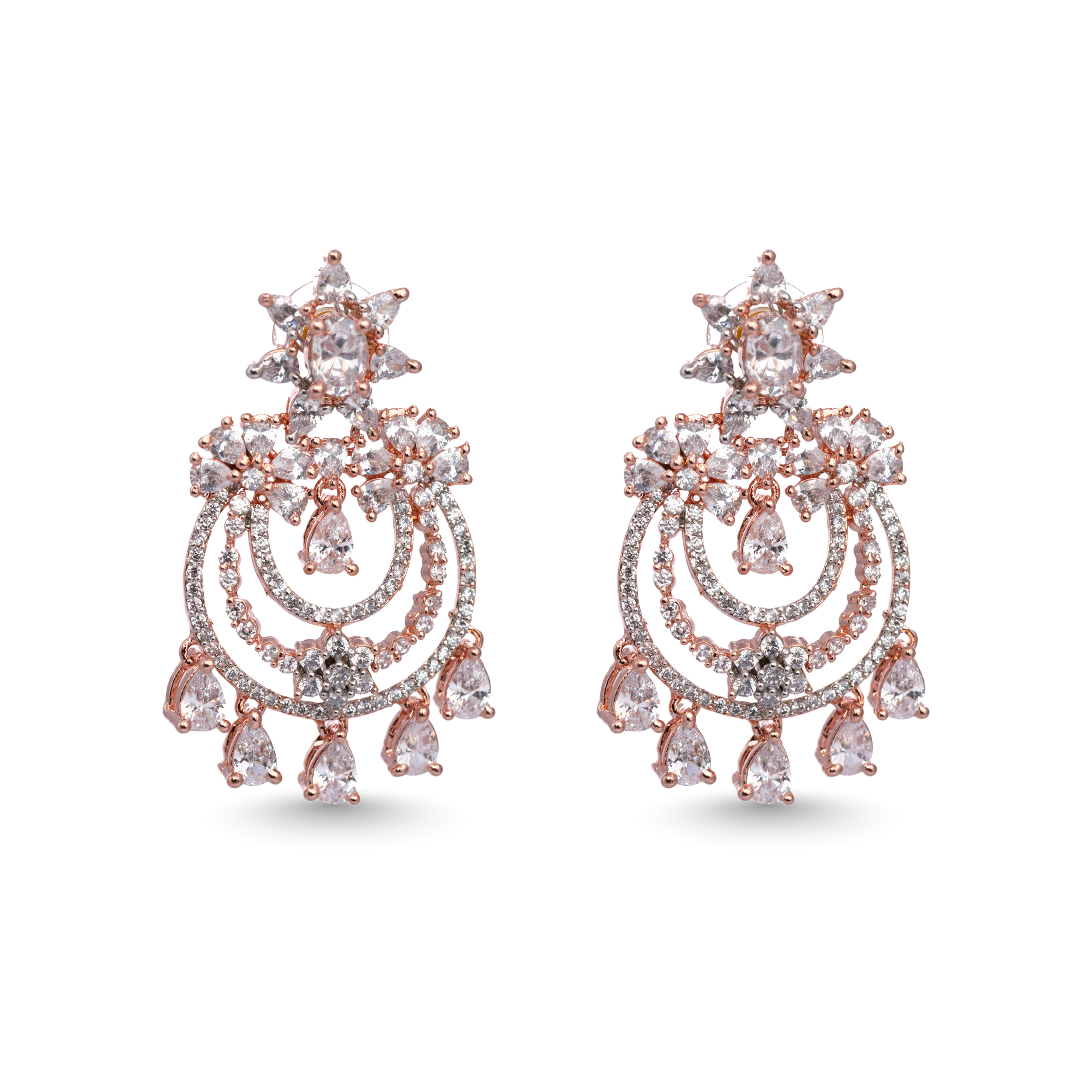 Drips of Diamond | Luxury CZ Crystal Earring