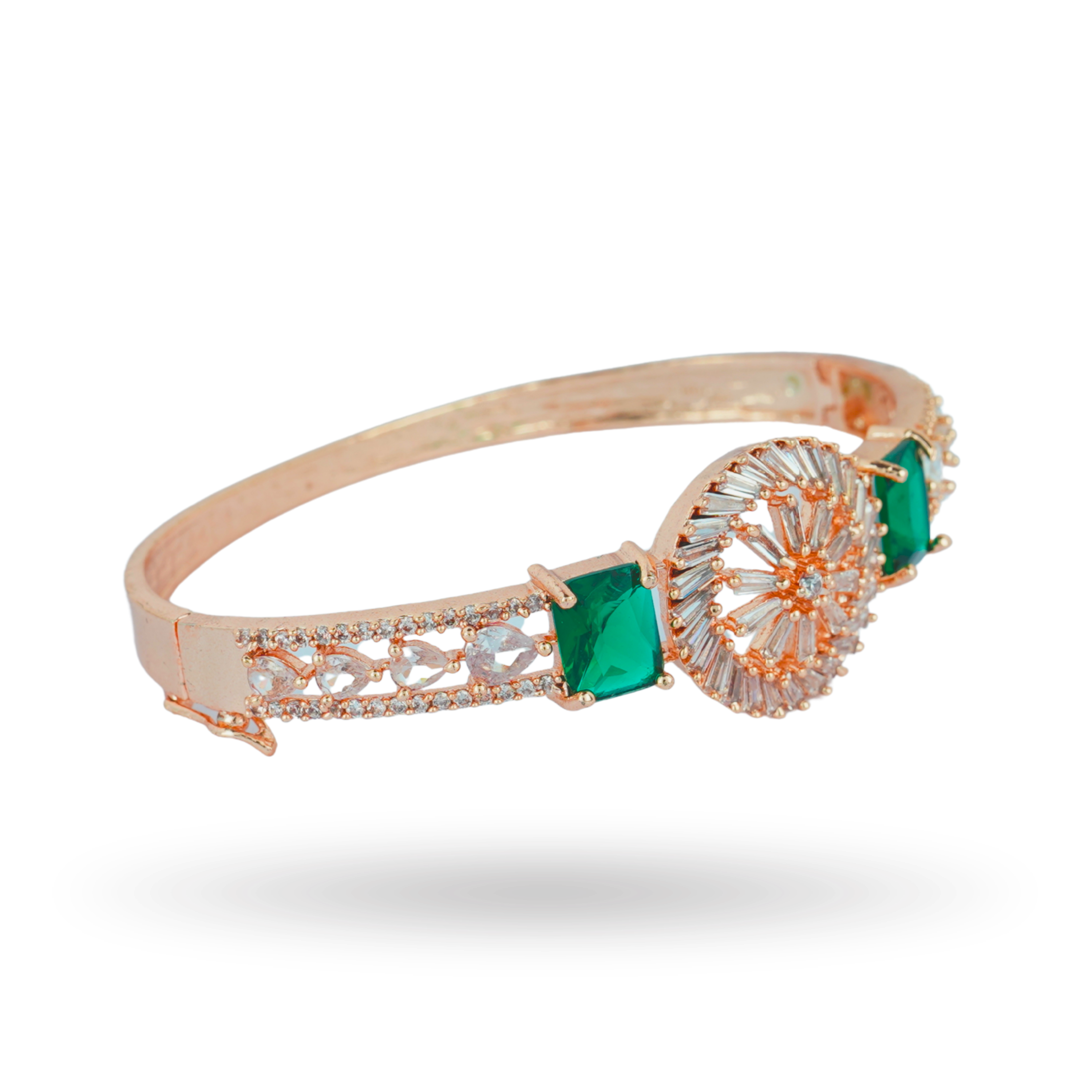 Emerald Falcon | Luxury Crystal Bracelet