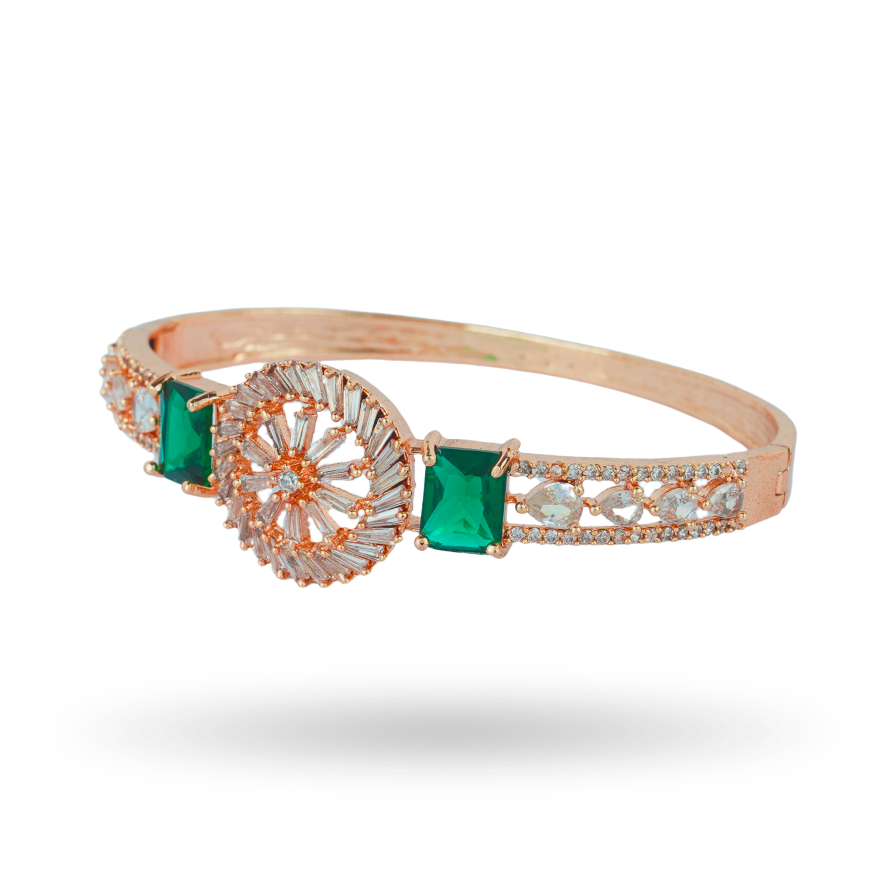 Emerald Falcon | Luxury Crystal Bracelet