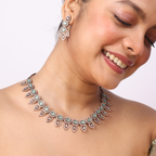 Eclipse Seraph | Luxury CZ Crystal Necklace Set