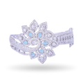 Empyrean | Aquamarine | Luxury CZ Crystal Bracelet