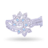 Empyrean | Aquamarine | Luxury CZ Crystal Bracelet
