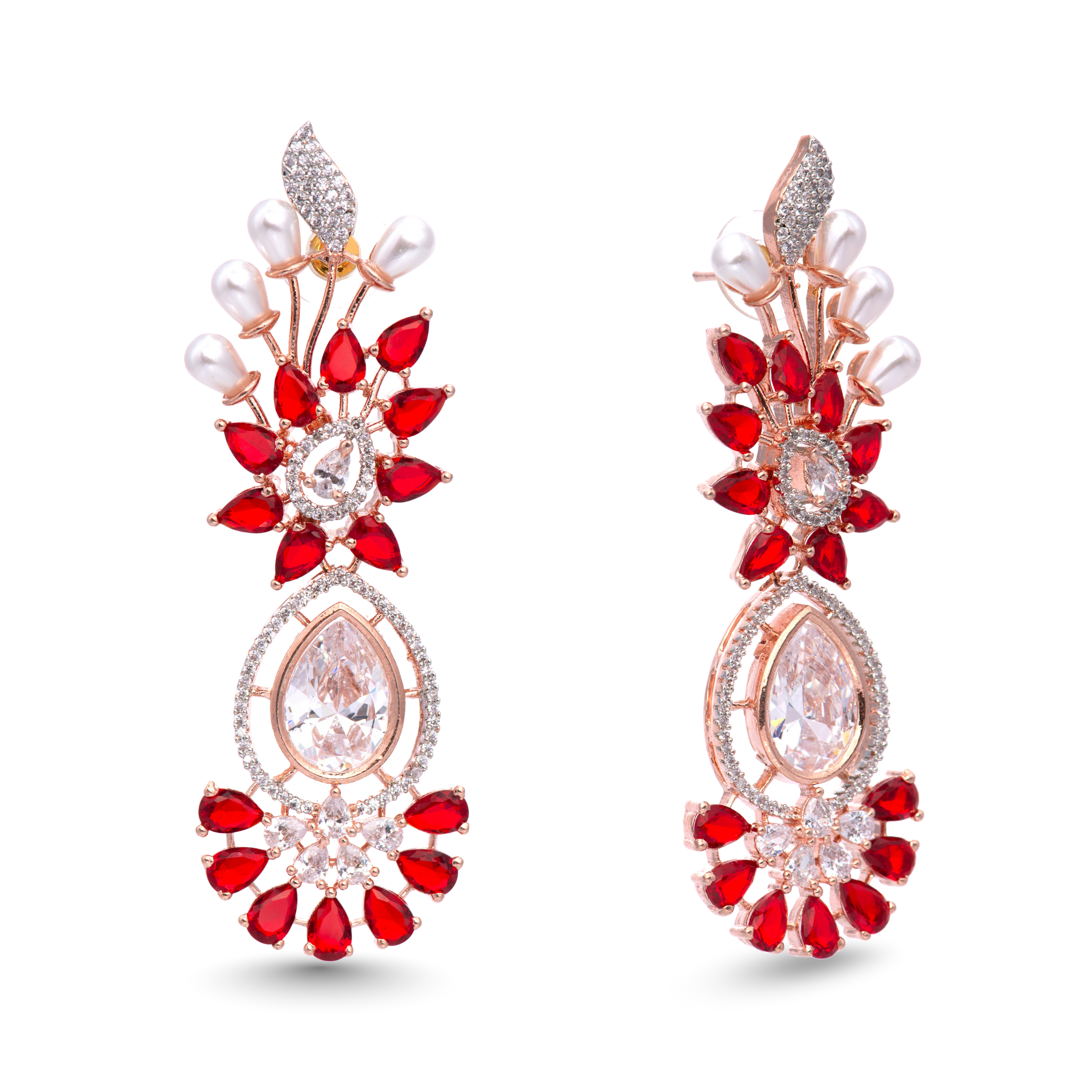 Enchantment Garnet Aurora | Luxury CZ Crystal Bracelet