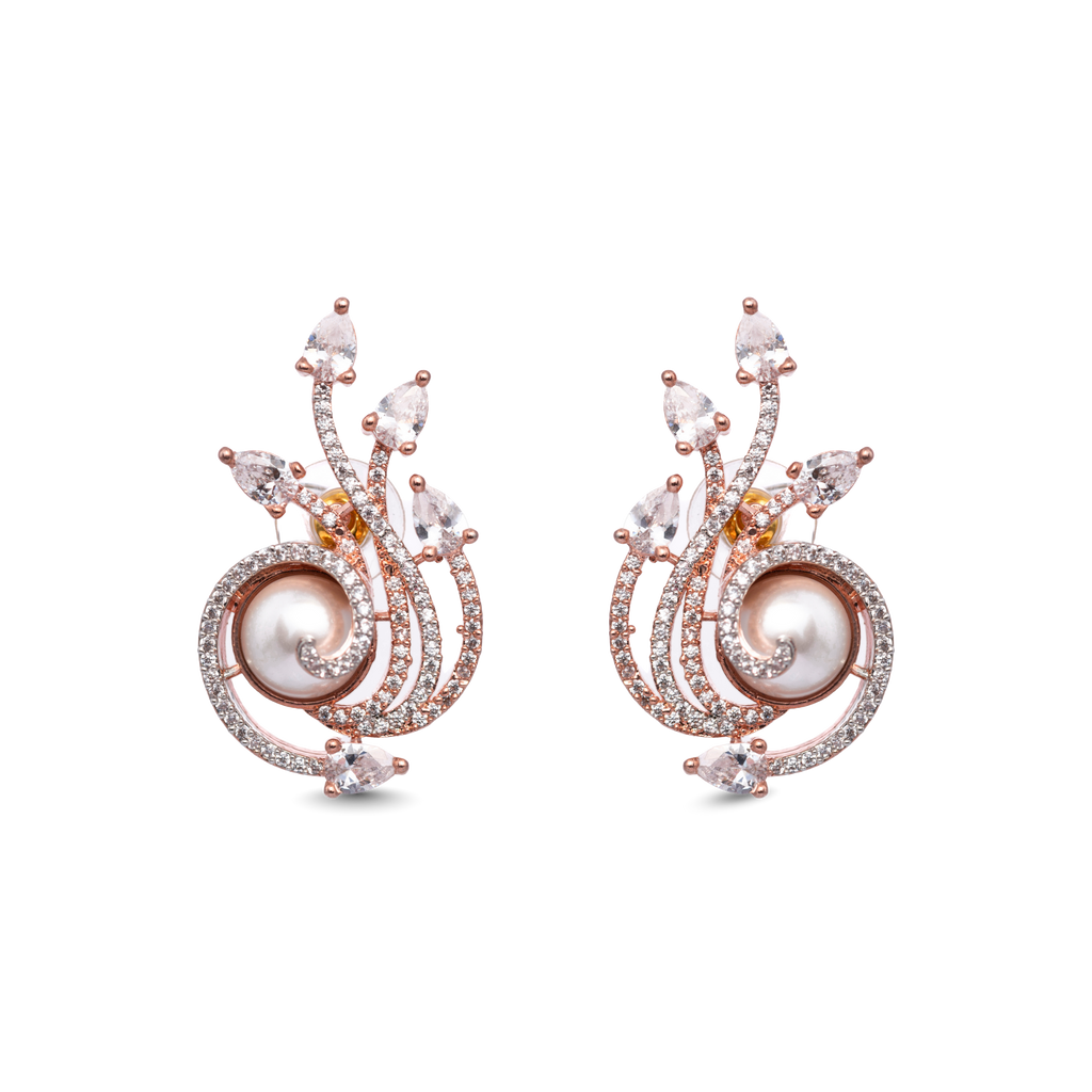 Enigma | White | Luxury CZ Crystal Earring