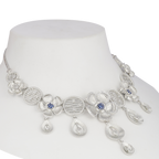 Floral Mist | Premium CZ Crystal Necklace Set