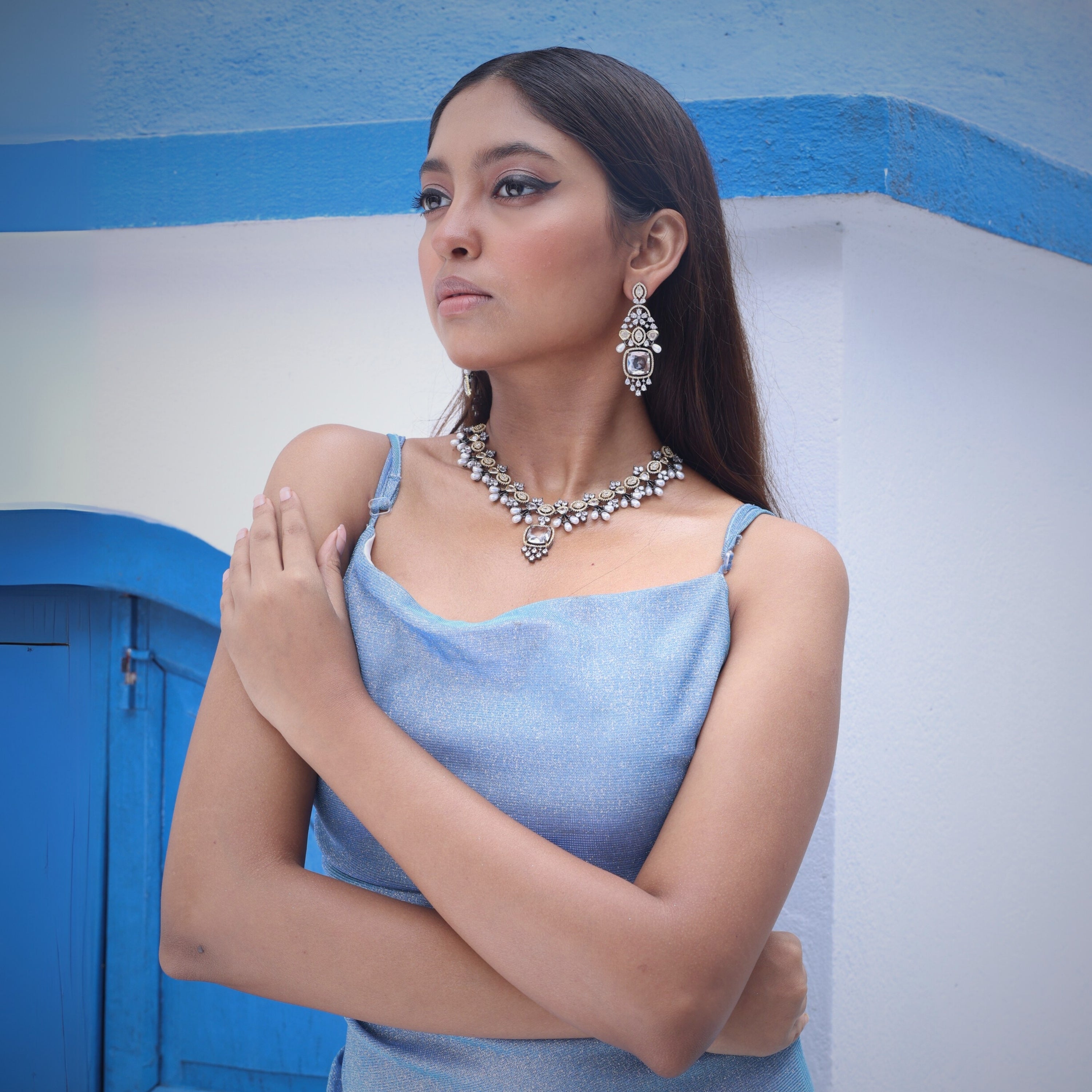 Flawless Empery | Signature Crystal Necklace Set