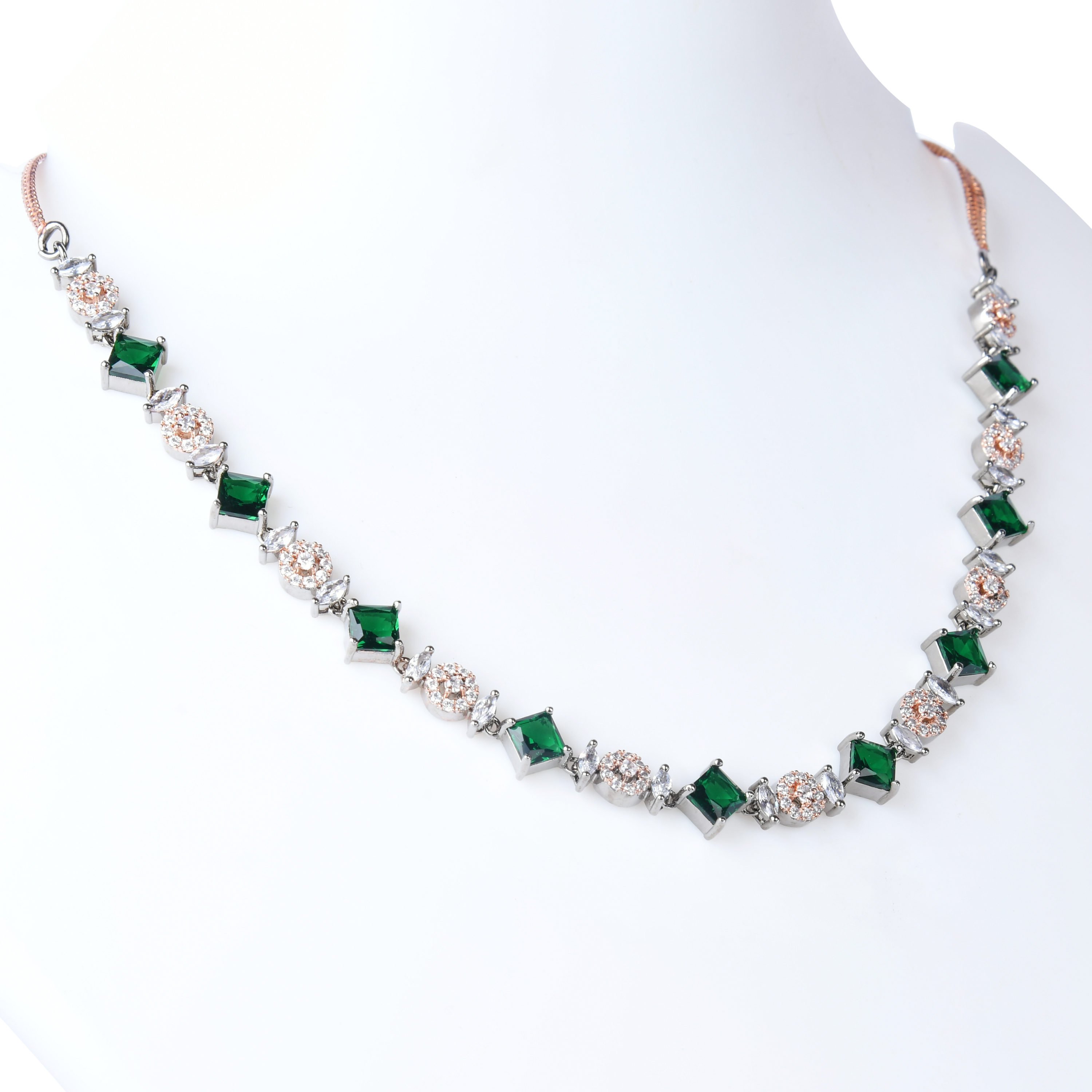 Fresh Strings | Premium CZ Crystal Necklace