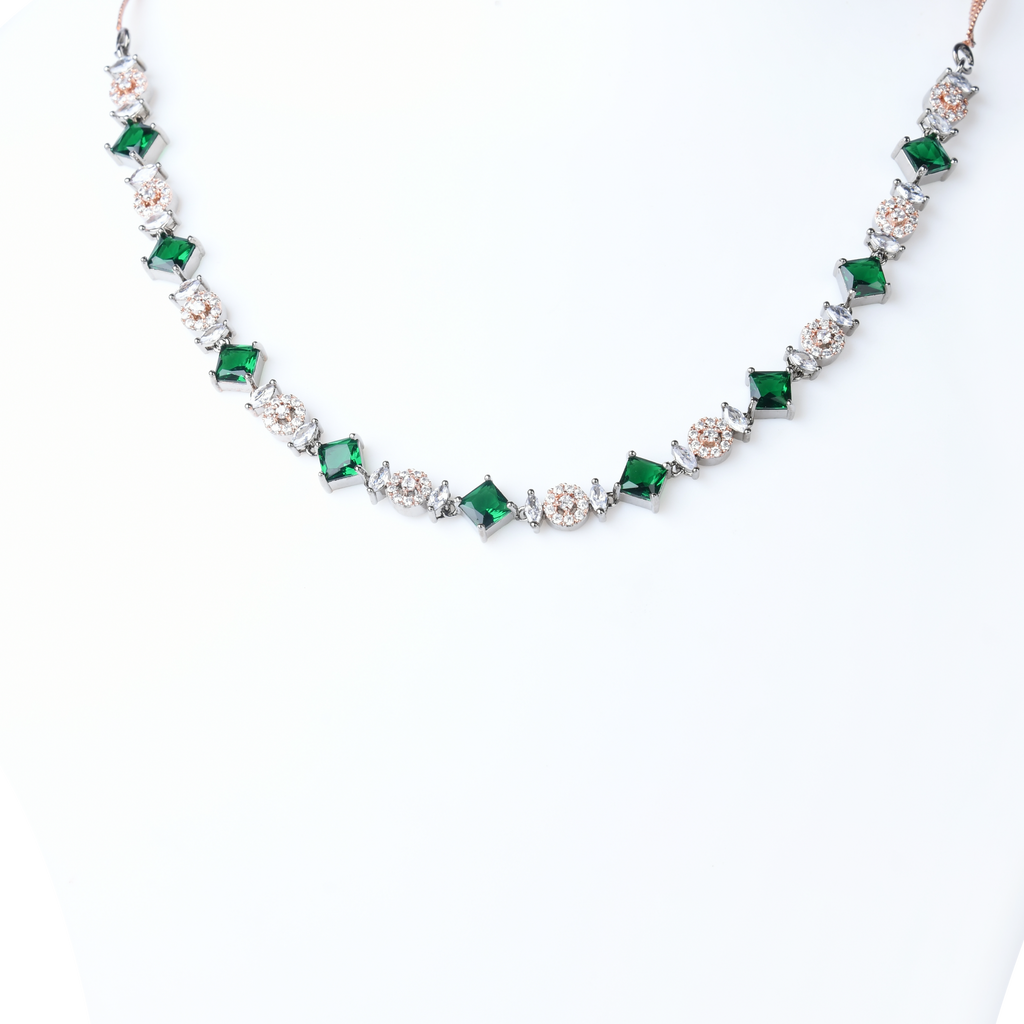 Fresh Strings | Premium CZ Crystal Necklace