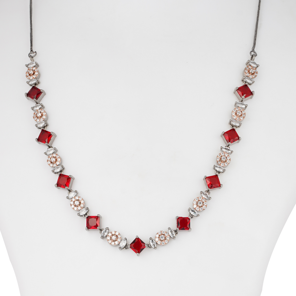 Fresh Strings | Premium CZ Crystal Necklace